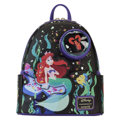 Loungefly - The Little Mermaid 35th Anniversary Life is the Bubbles Mini Backpack