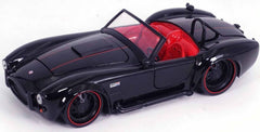 Big Time Muscle - Shelby Cobra 427 S/C 1965 Black 1:24 Scale Diecast Vehicle