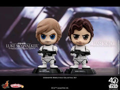 Hot Toys - Cosbaby Star Wars Luke SkyWalker And Han Solo