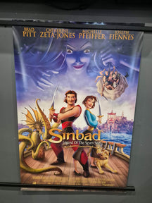 Sinbad Legend of the Seven Seas - Cinema Release Double Sided One-Sheet Movie Poster