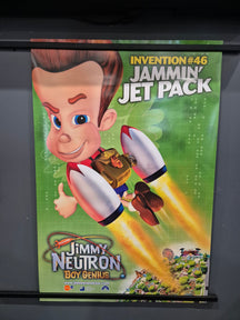 Jimmy Neutron (Jammin Jet Pack) - Cinema Release Double Sided One-Sheet Movie Poster