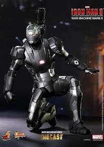 HOT TOYS MARVEL IRON MAN 3: WAR MACHINE MARK II DIECAST SERIES 1/6 SCALE - MS198-D03 M