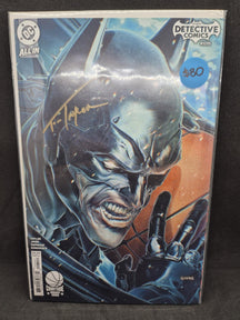 COMIC BATMAN DETECTIVE COMIS #1096 - SIGNED BY WRITER TOM TAYLOR AND WITH COA