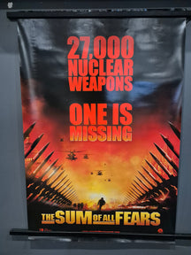 The Sum of all Fears - Cinema Release Double Sided One-Sheet Movie Poster
