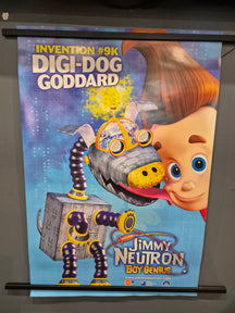 Jimmy Neutron (Digi-dog goddard) - Cinema Release Double Sided One-Sheet Movie Poster
