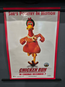 Chicken Run (Poultry in Motion) - Cinema Release Double Sided One-Sheet Movie Poster