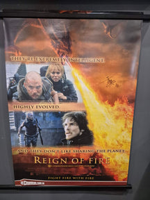 Reign of Fire - Cinema Release Double Sided One-Sheet Movie Poster