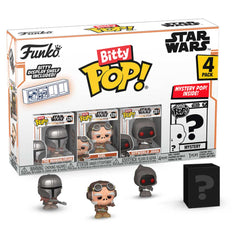 Star Wars - The Mandalorian - The Mandalorian Bitty Pop! Vinyl Figures 4-Pack