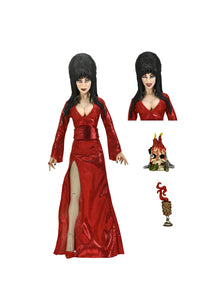 Elvira Red, Fright & Boo Clothed Figurine