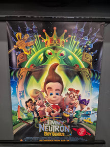 Jimmy Neutron (all characters) - Cinema Release Double Sided One-Sheet Movie Poster
