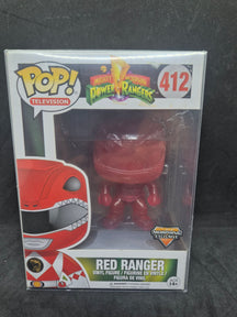 Funko Pop! Vinyl Mighty Morphin Power Rangers - Red Ranger morphing exclusive