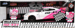 Hello Kitty & Friends: Tokyo Speed - Hello Kitty & 2009 Nissan GT-R (R35) 1:24 Diecast Vehicle