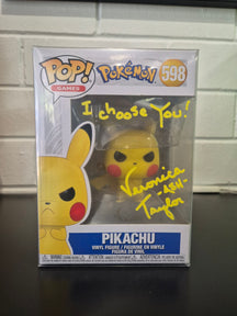 Funko Pop! Vinyl Pokemon - Pikachu signed by Veronica Taylor