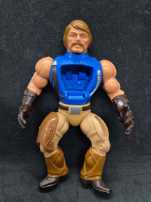 Vintage Mattel Masters of the Universe - Rio Blast figure - incomplete