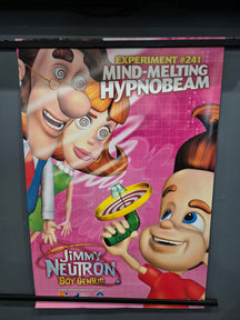 Jimmy Neutron (Mind melting hypnobeam) - Cinema Release Double Sided One-Sheet Movie Poster