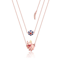 Couture Kingdom Dumbo Circus Ball Necklace Rose DRN470