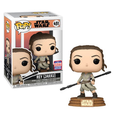 Funko Pop Vinyl Star Wars: Across the Galaxy - Rey (Jakku) SDCC 2021 US Exclusive Pop! Vinyl #451