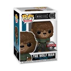 Funko Pop Vinyl Universal Monsters - Wolf Man US Exclusive Pop! Vinyl