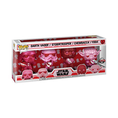 Funko Pop Vinyl Star Wars Valentine 4 pack