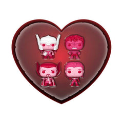 Funko Pop Vinyl Marvel Happy Valentines Day 4 Pack