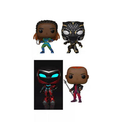 Funko Pop Vinyl  Black Panther 2 Wakanda Forever 4Pk