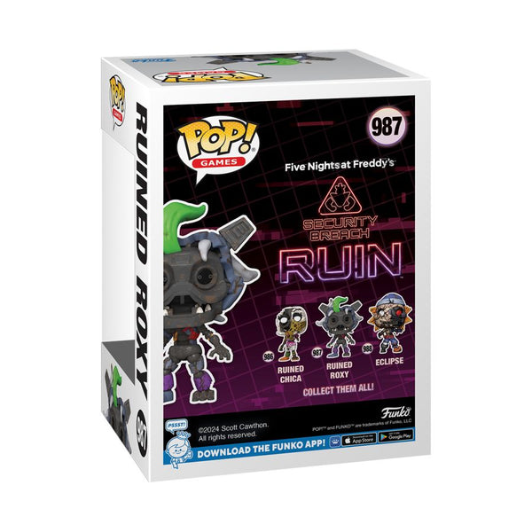 Five Nights at Freddy's: Security Breach - Ruined Roxy Pop! Vinyl ...