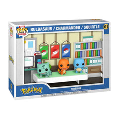 Funko Pop Vinyl Pokemon - Starters Pop! Moment Deluxe #01