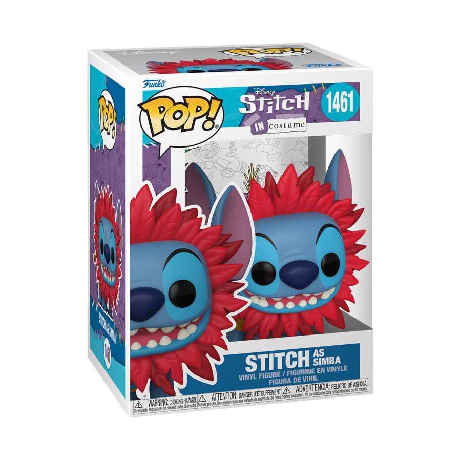 Disney - Stitch Simba Costume Pop! Vinyl