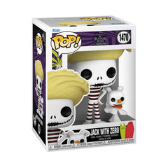 The Nightmare Before Christmas - Jack with Zero Pop! Vinyl