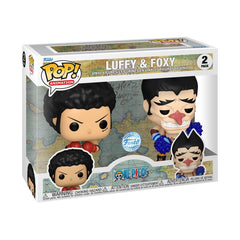 One Piece - Luffy & Foxy US Exclusive Pop! Vinyl 2-Pack