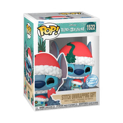 Lilo & Stitch - Stitch Unwrapping Gift US Exclusive Pop! Vinyl