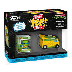 Teenage Mutant Ninja Turtles - Leonardo with Teenage Mutant Ninja Turtles Van Bitty Pop! Ride