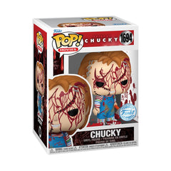 Bride of Chucky - Chucky (Battle Damaged) Pop! (PRE ORDER)