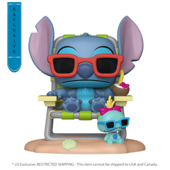 Lilo & Stitch - Stitch in Sunlounger US Exclusive Pop! Premium