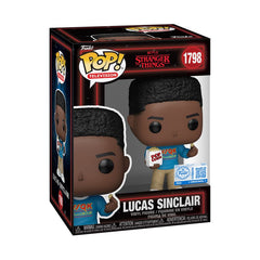 Stranger Things - Lucas Sinclair with Popcorn US Exclusive Pop! Vinyl