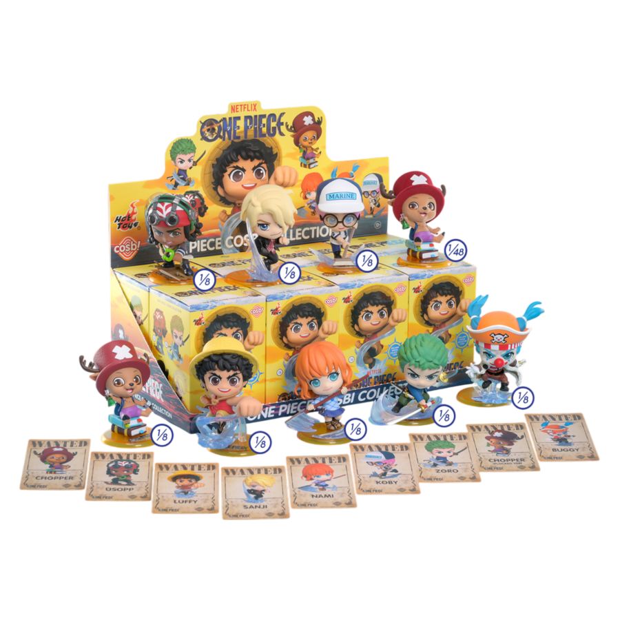 One Piece (Netflix) – Cosbi Bobble-Head Assortment Single Box
