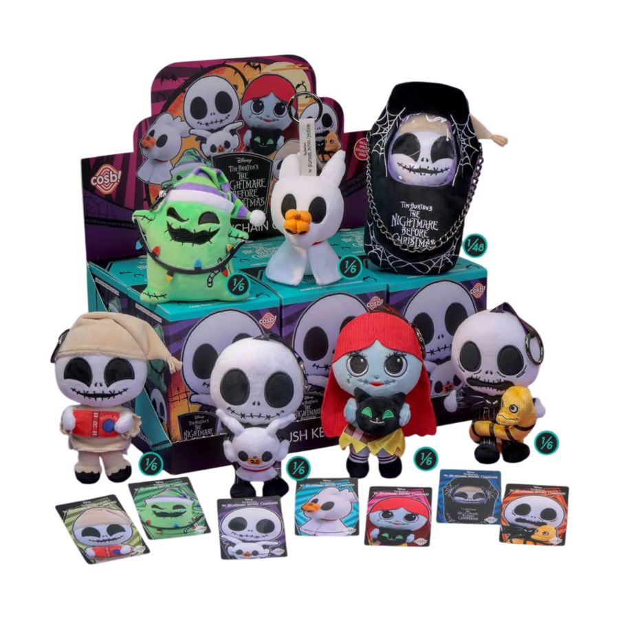The Nightmare Before Christmas – Jack & Friends Cosbi Plush Single Box