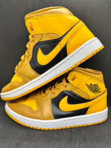 Jordan 1 Mid Chutney Taxi (Women's) SIZE US 8