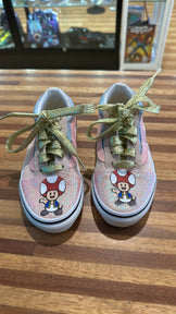 Princess Peach Custom Van's Sneakers