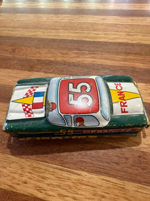 Vintage Japanese Tin France Race Car 1950’s