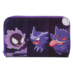 Pokemon - Gengar Evolution Zip Around Wallet