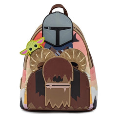 Loungefly Star Wars: The Mandalorian - Bantha Ride Mini Backpack