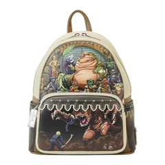 Loungefly Star Wars Return Of The Jedi 40th Anniversary Jabbas Palace Mini Backpack