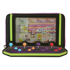 Teenage Mutant Ninja Turtles: 40th Anniversary - Vintage Arcade Zip Around Wallet