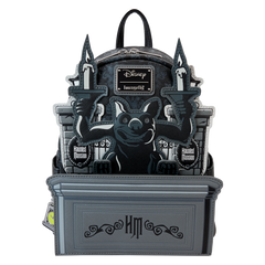 The Haunted Mansion - Gargoyle Wallpaper Light Up Glow Mini Backpack