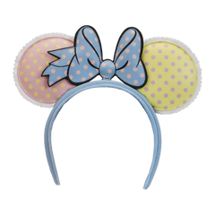 Loungefly Disney Minnie Pastel Block Dots Headband