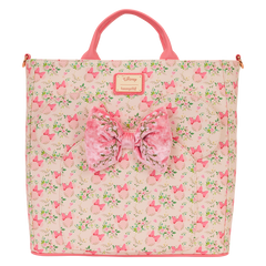 Disney - Minnie Mouse Floral Backpack Tote Bag