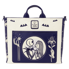 The Nightmare Before Christmas – Jack & Sally Night Sky Convertible Backpack & Tote Bag