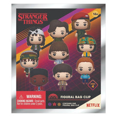 Stranger Things – 3D PVC Bag Clips (Series 4) ( Single Blind Bag )