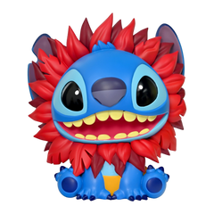 Lilo & Stitch - Stitch in Lion King Costume Figural PVC Bank